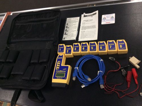 JDSU Test-Um LanRoamer Pro TP600 With Remote Cable Mapper / Wire ID LanRoamerPro