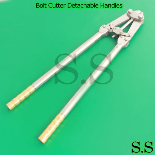 T/C Bolt Cutter 22 1/2&#034; Detachable Handles Surgical Veterinary Instruments