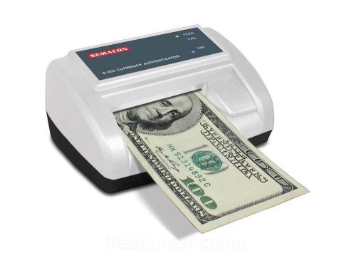 Semacon Currency Counterfeit Detector Authenticator Model S-950 Heavy Duty Money