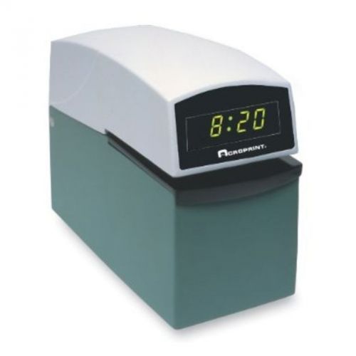 Acroprint heavy duty time stampsetc (dig. display) 01-6000-001 time stampsetc for sale