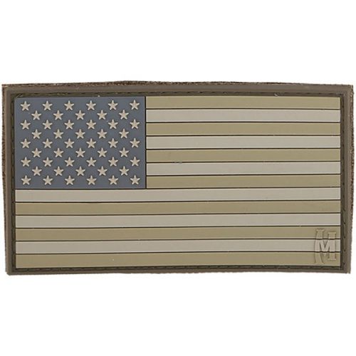 Usa flag patch large, arid, 3.25 x 1.75 for sale