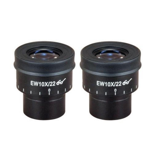 Pair EW10X/22 30.0mm High Eye-point Widefield Eyepieces with Adjustable Diopter