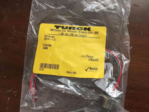 Turck B3141-0.15 4 Pin Connector - New