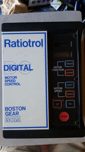 Boston Gear VED300MR Ratiotrol Digital motor speed control FREE SHIPPING!