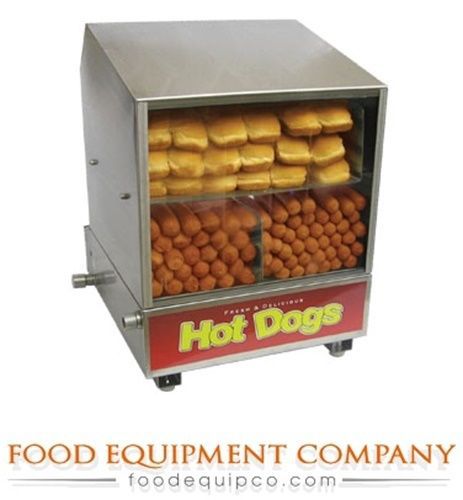 Benchmark USA 60048 Dog Pound Hot Dog Steamer 164 hot dog capacity 36 bun...