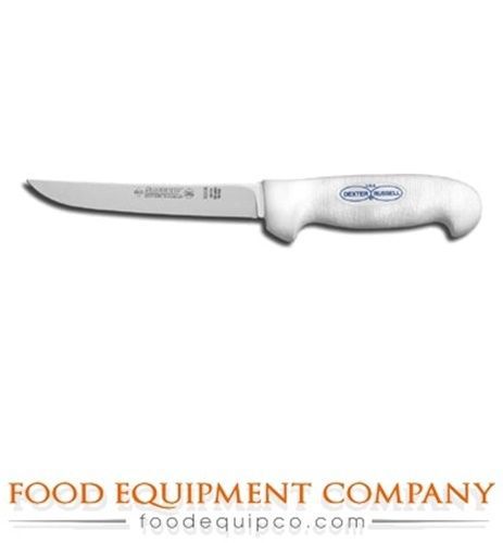 Dexter Russell SG136PCP Sofgrip White Handle 6&#034; wide Boning Knife  - Case of 6