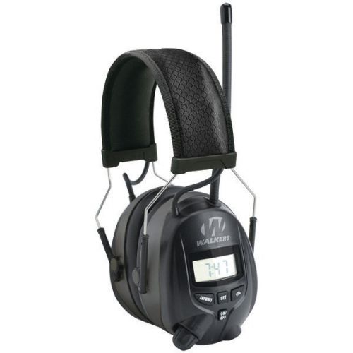 Walkers Game Ear GWP-RDOM Digital AM/FM Radio Muff w/Built in Antenna