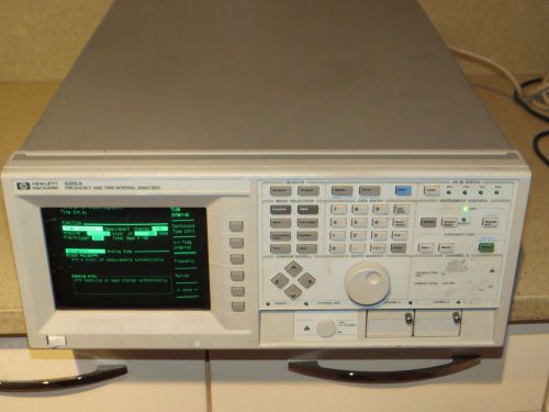 HP 5372A FREQUENCY AND TIME INTERVAL ANALYZER