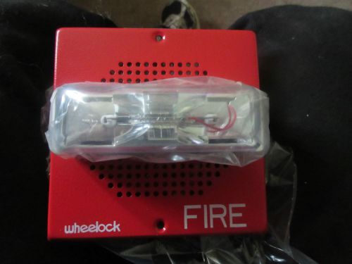 WHEELOCK INC CH70 - 24MCW - FR 24 VDC PART # 109018 STROBE CHIME RED FIRE