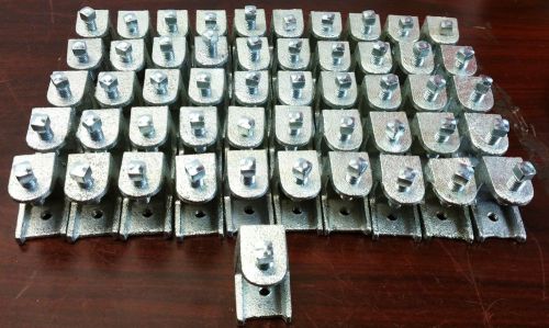 51 Piece  Beam Clamps Malleable Iron 3KF30G PK-50