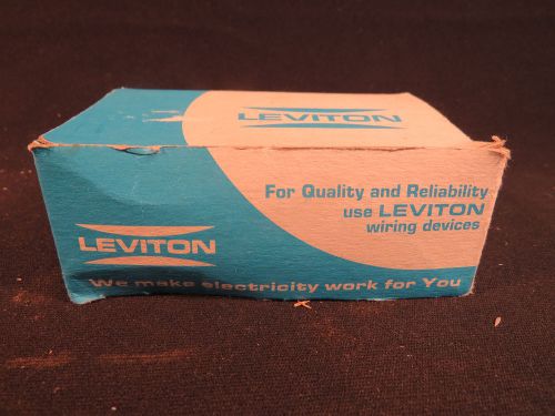 Leviton 75W-125V Porcelain Lampholders with Mounting Base, 10 in package