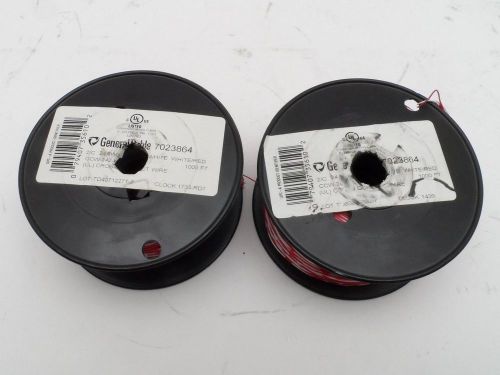 General cable 7023864 cross connect red/white white/red partly used spools 2 lot for sale