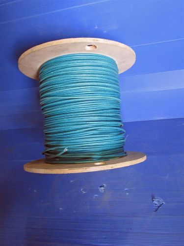 Srml wire blue 12 awg 900&#039; ft fiber glass braid appliance hi temp motor stage for sale