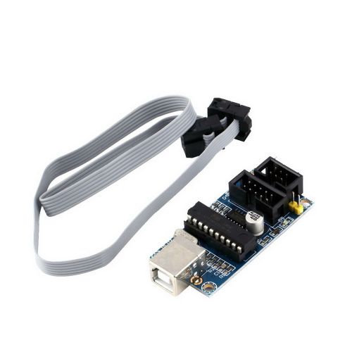 Arduino AVR USB Tiny ISP Programmer Module USB Download Interface Board WW
