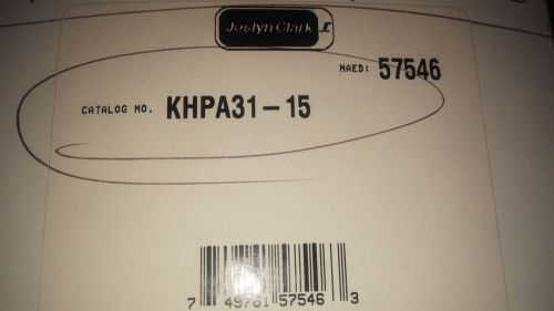JOSLYN CLARK KHPA31-15 NEW IN BOX 3P OVERLOAD RELAY SEE PICS #B75
