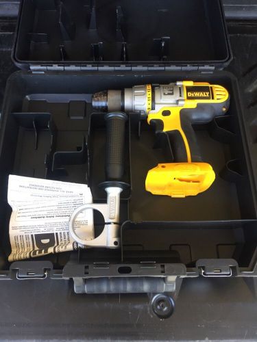 DeWalt DCD970 1/2&#034; XRP18V Cordless Hammer Drill Handle 18V XRP Battery Case Used