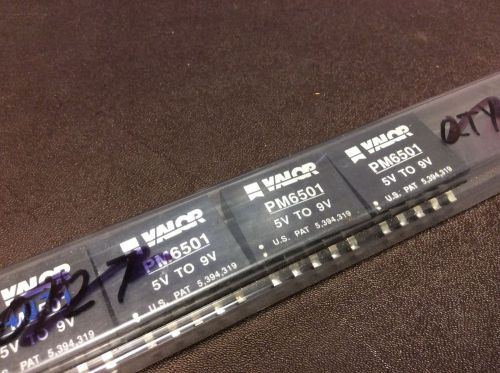 (10) VALOR PM6501 TRANSFORMER 5V to 9V NEW IN FACTORY TUBE.  (10 PCS LOT) $99