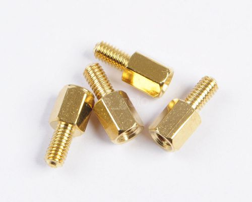 25pcs brass standoff spacer m3 male 6mm x m3 female 7mm m3 7+6 for sale