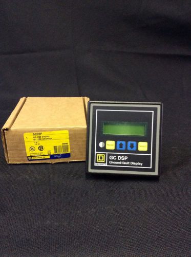 Nib gc dsp ground fault gc-200 display module schneider electric square d for sale