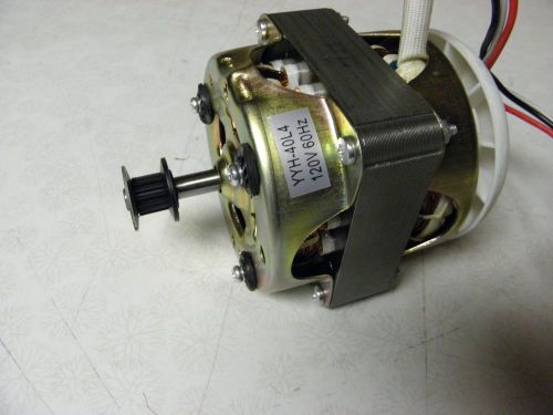 120 VOLT MOTOR WITH BELT GEAR