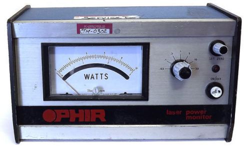 Ophir Optics Laser Power &amp; Energy Meter Analog Monitor System / Warranty