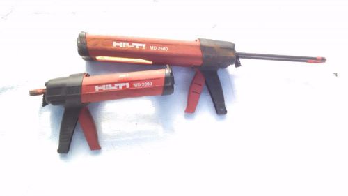 Hilti MD2500 Adhesive Dispenser Epoxy Gun
