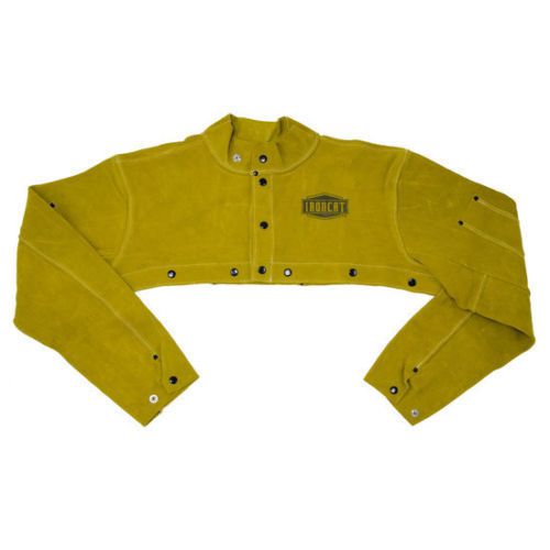 Welding Cape Sleeves Leather IronCat 7000 series Home Depot Brand NWT Medium