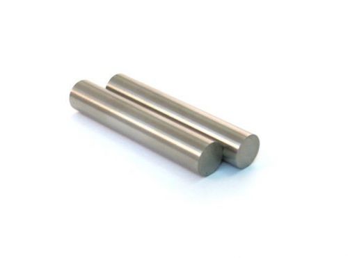 (2) 3/8&#034; x 2&#034; tungsten rod electrodes for tesla coil spark gap for sale