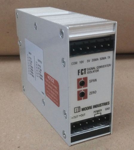 **moore industries** signal converter/isolator/repeater  fct/prg/prg/u [din] for sale