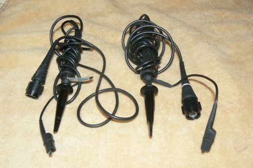 2 TEKTRONICS OSCILLOSCOPE PROBES,Ground clip and Clip on Tip,P6117 and P6119B