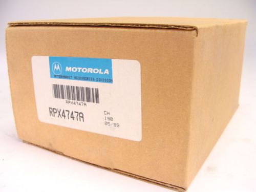 NEW Motorola RPX4747A Hand Held Radio Charger Base Power Supply IntelliCharge 2!