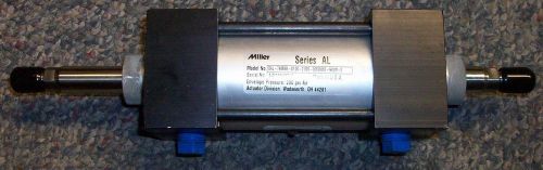 Miller 2&#034; bore 2&#034; stroke double-end rod pneumatic cylinder series al for sale
