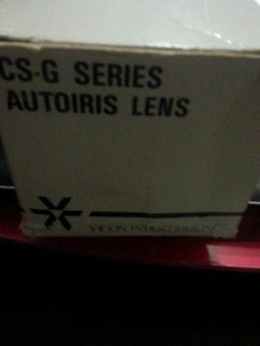 Vicon CS-G Autoiris Lens  NEW in the box