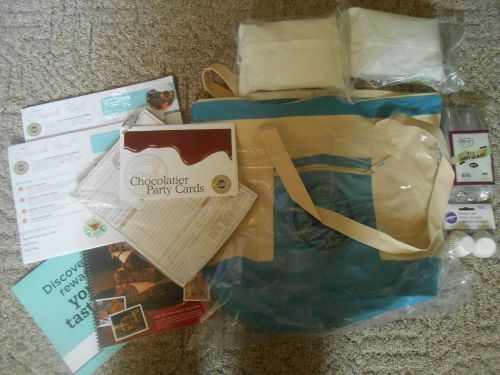 Dove chocolate discoveries business lot: thermal bag/tote, ice packs, order form for sale