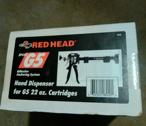 RED HEAD HAND DISPENSER FOR EPCON G5 ANCHORING SYSTEM NIB