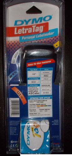 dymo letra tag personal lable maker ,new in package !!!