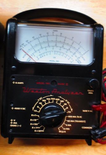 Weston Analyzer Model 980 Mark 2 Vintage