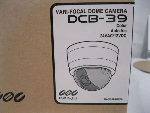 CBC Vari-Focal Dome Camera DCB-39 24VAC/12VDC 540TVL 3-9MM