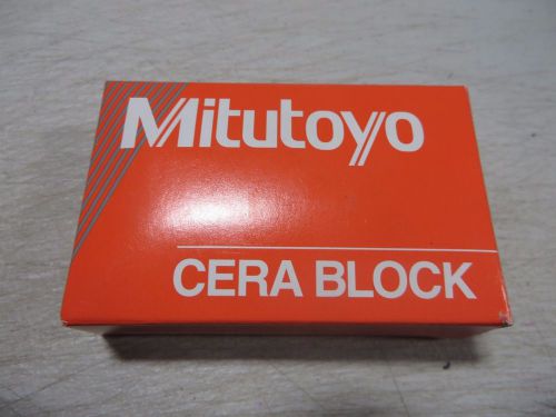 Mitutoyo 613195-521 Ceramic ASME Grade 00 Rectangular  0.5&#034; Length Gage Block