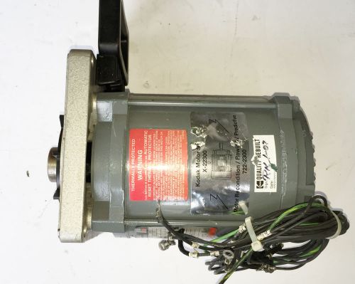 RELIANCE P56H5040N-NQ 1/3HP 1725 RPM AC ELECTRIC MOTOR 208/230-460 3 PH Type P