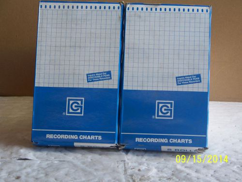 10 rolls graphic controls meteorology research 00749879 chart paper for sale