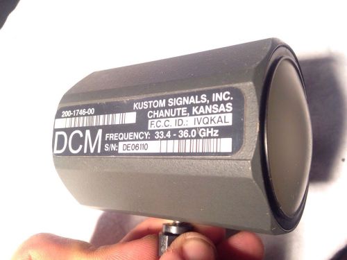 DCM Kustom Golden Eagle Antenna Radar Gun KA Band
