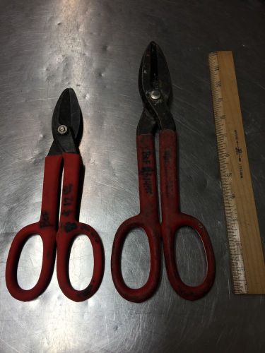 Wiss Straight Pattern Tin Snips A-9 &amp; A-11