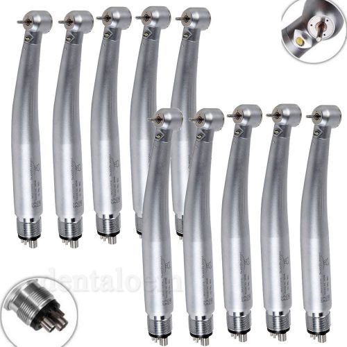 10x kavo style e-generator dental led fiber optic high speed handpiece 4/2 hole for sale