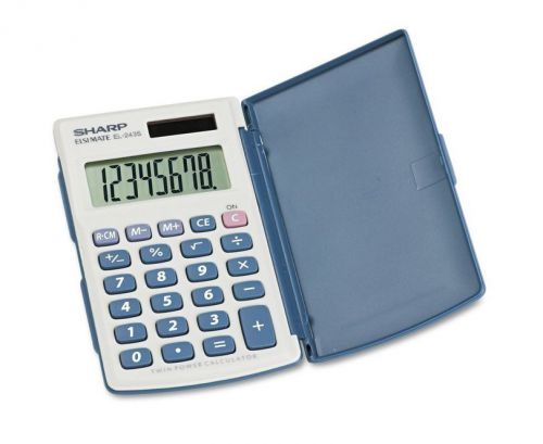 Sharp Calculator Dual Powered 8 Digit Lcd Display