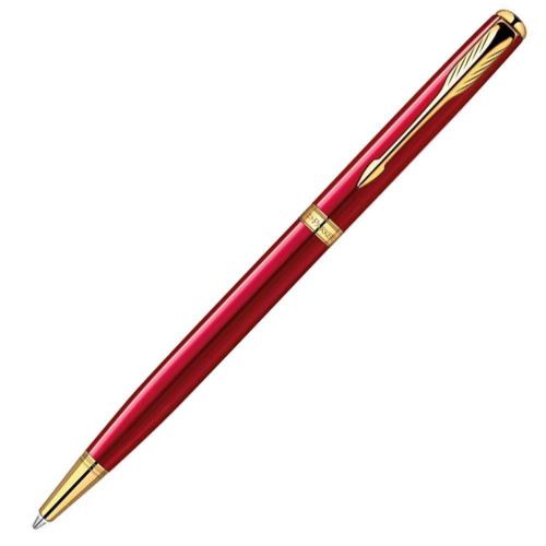 41-1966 PARKER Sonnet Original Red GT slim ballpoint pen F Red S11130322S