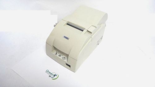 Epson tm-u220pa epson dot matrix receipt printer parallel white autocutt as-is for sale