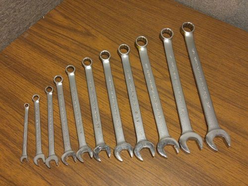 Proto anti-slip design sae combination wrench set of  10 for sale