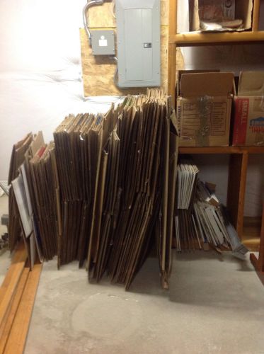 Moving boxes and supplies