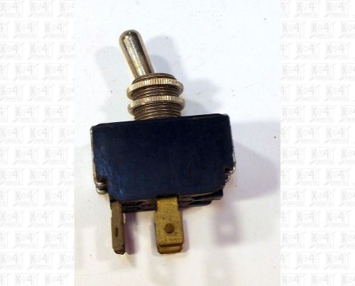 Cutler hammer dpst spade terminal toggle switch 125 vac 15 amp for sale